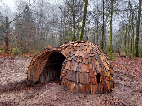 "Dans la peau d'un blaireau" : les premières cabanes installées au bois du Defoy
