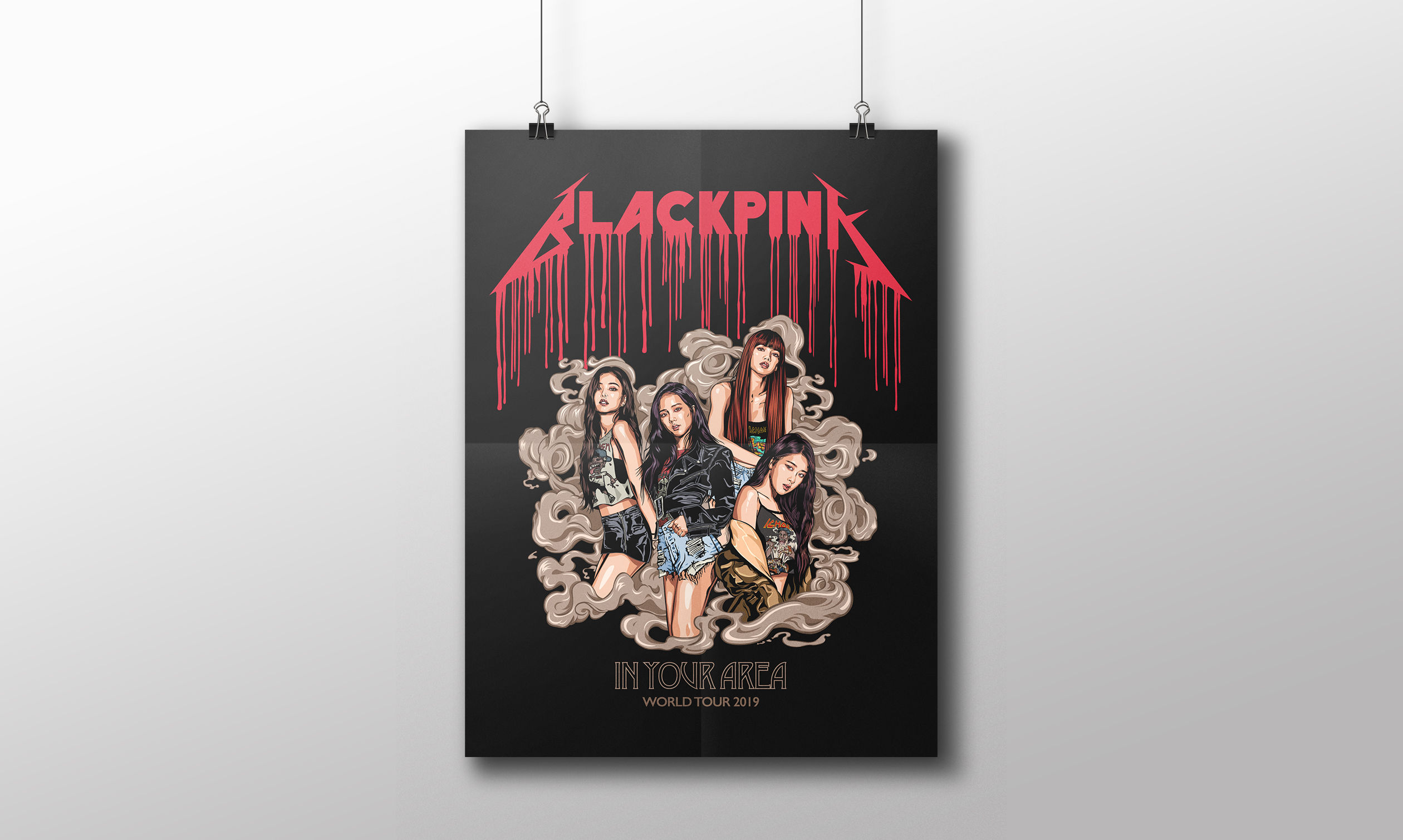 BLACKPINK In Your Area Print