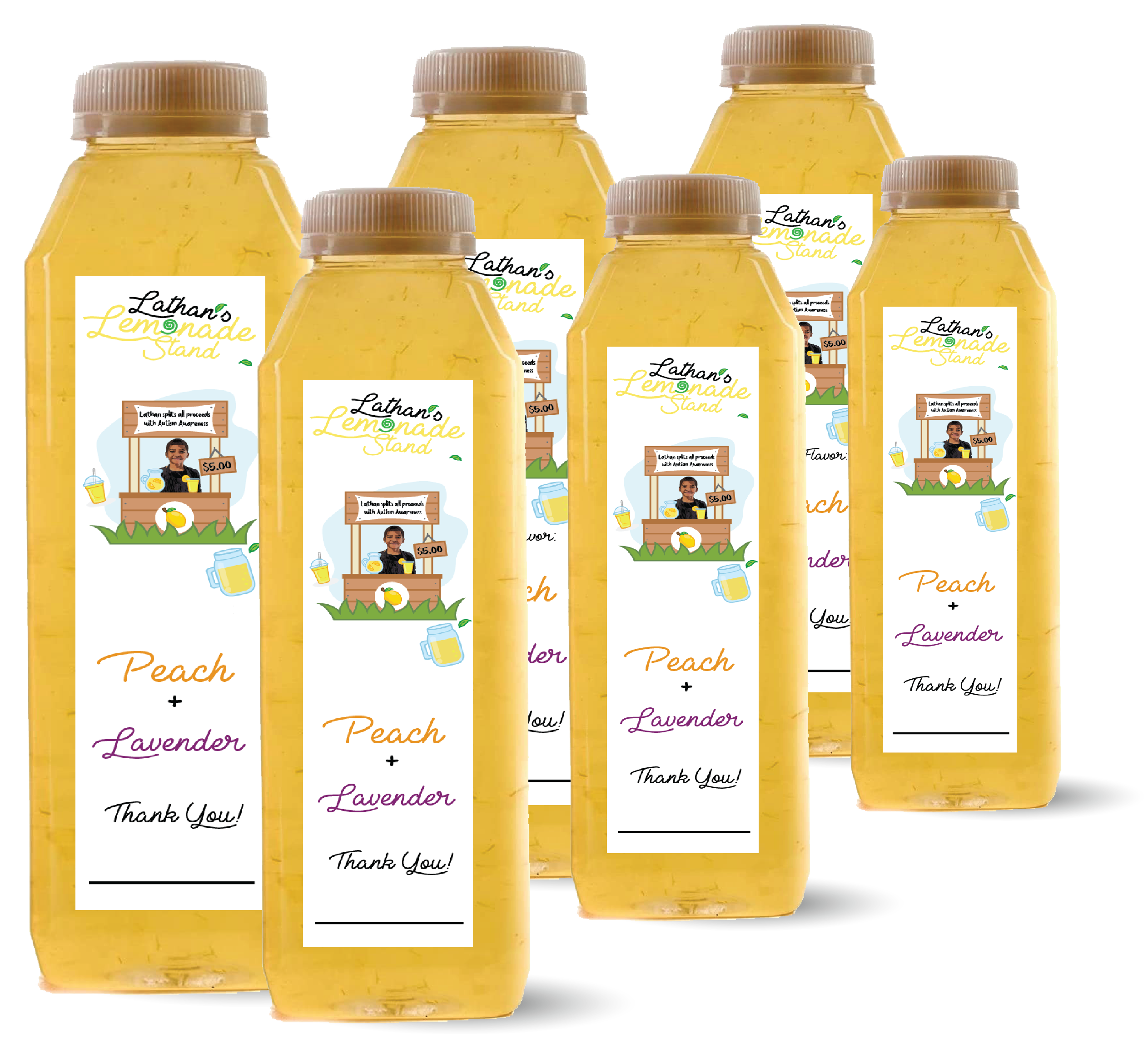 PEACH LAVENDER