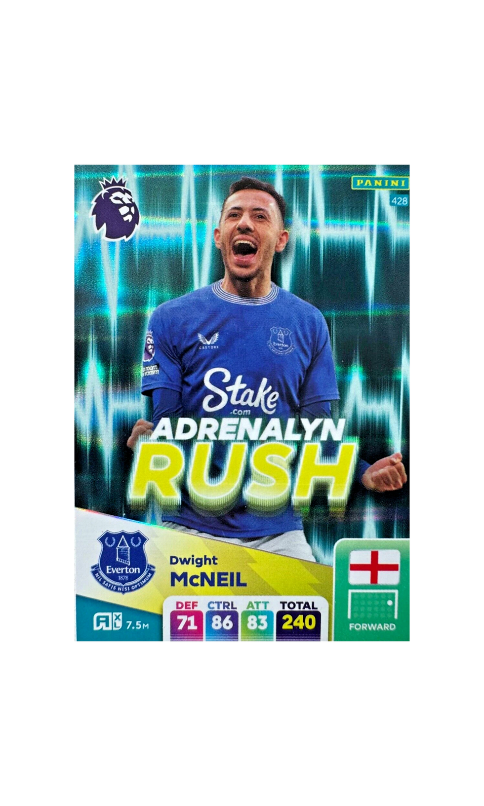 Panini Adrenalyn XL English Premier League Single - RUSH - McNeil - 428