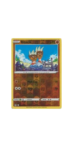 Binacle 106-196 Reverse Holo - SWSH - Lost Origin Single Card