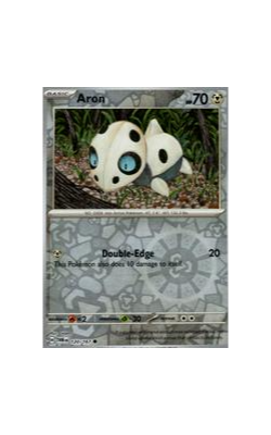 Aron Reverse Holo TWIM 120-167 Twilight Masquerade Single Card