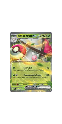 amoonguss ex pokemon card Amoonguss ex 011/159 Sv09: Journey Together Holo for sale online