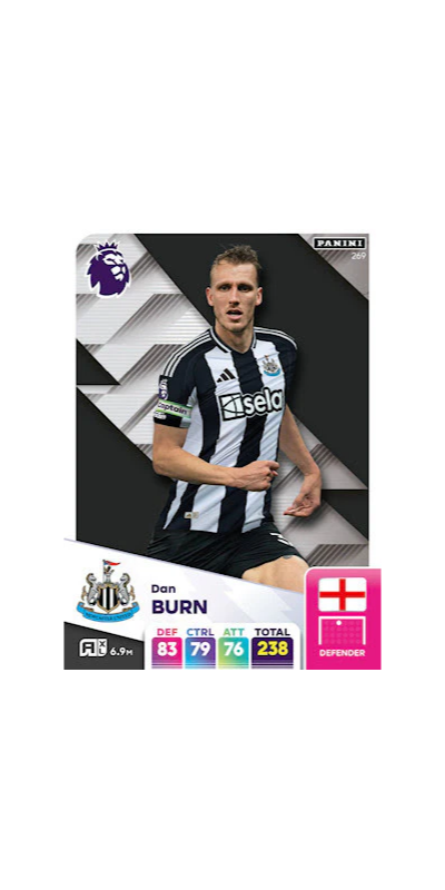 Panini Adrenalyn XL English Premier League Single - BURN - 269