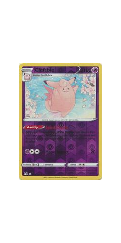 Clefable 063-196 Reverse Holo - SWSH - Lost Origin Single Card