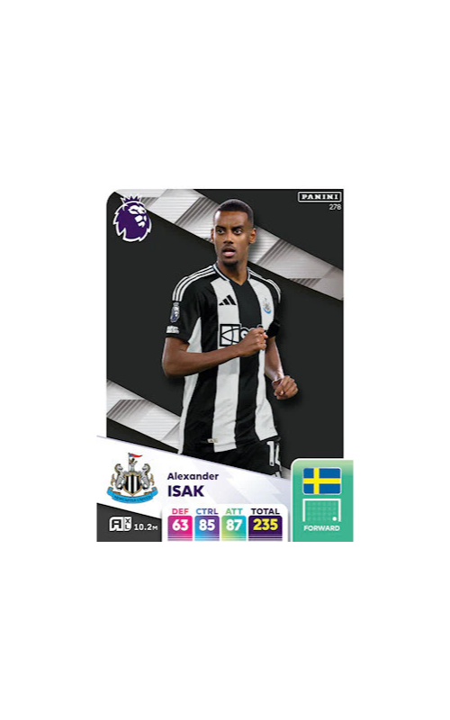 Panini Adrenalyn XL English Premier League Single - ISAK - 278