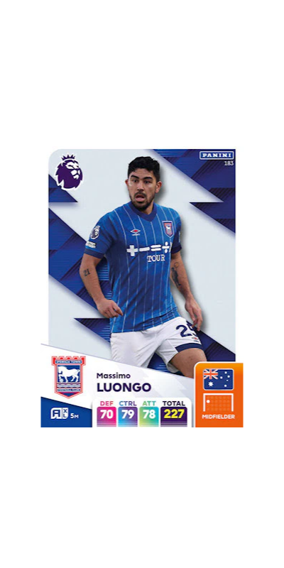 Panini Adrenalyn XL English Premier League Single - LUONGO - 183