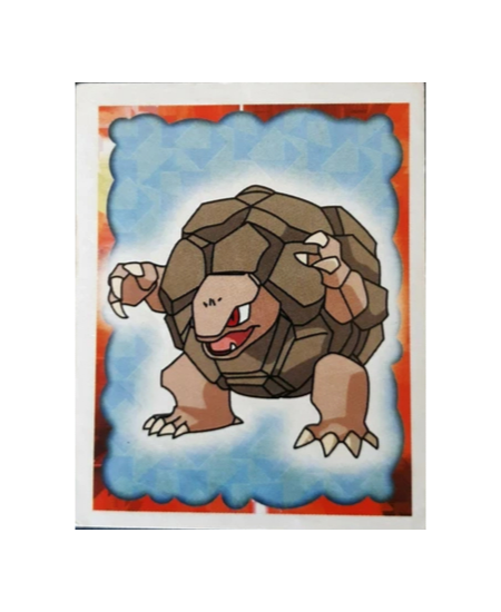 1999 Topps Merlin Pokemon Sticker Golem #76 - Series 1 Collection