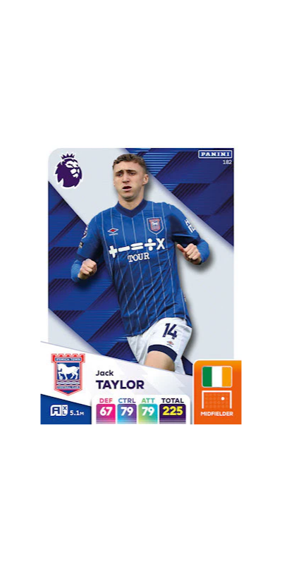 Panini Adrenalyn XL English Premier League Single - TAYLOR - 182