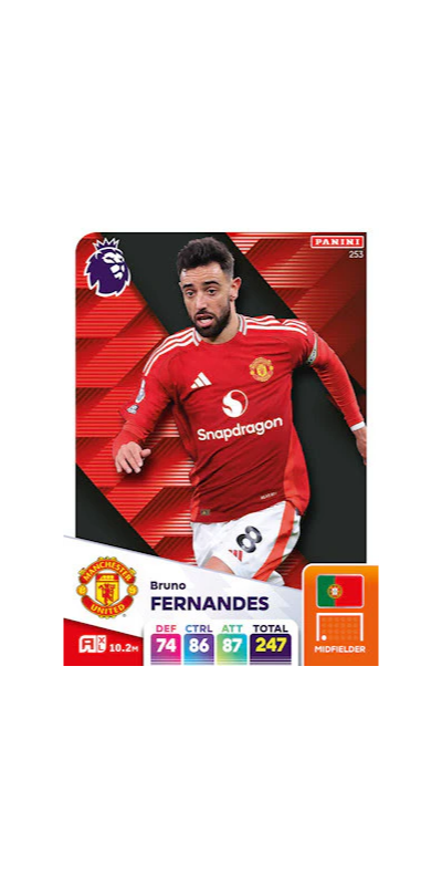 Panini Adrenalyn XL English Premier League Single - FERNANDES - 253