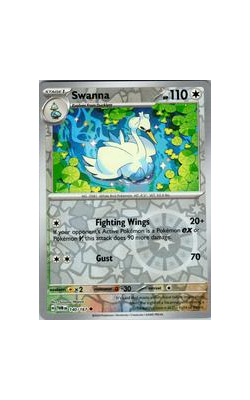 Swanna Reverse Holo TWIM 140-167 Twilight Masquerade Single Card