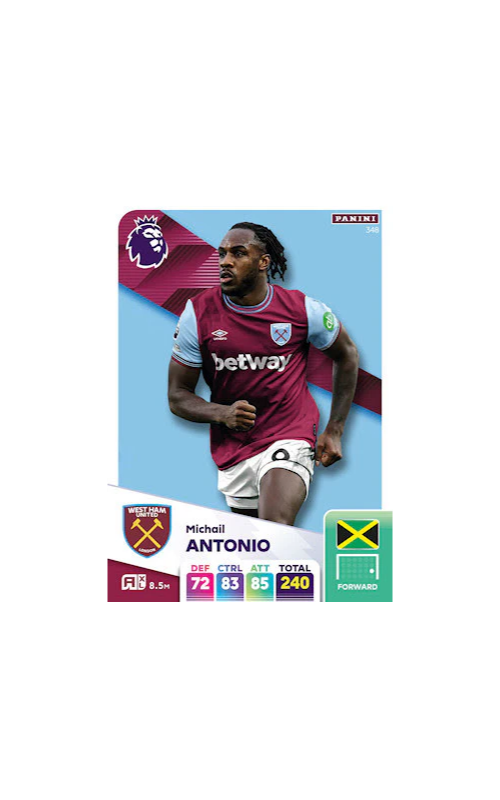 Panini Adrenalyn XL English Premier League Single - ANTONIO - 348