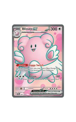 Blissey EX Full Art Ultra Rare TWM 201-167 Twilight Masquerade Single Card