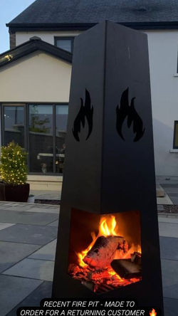 Tall Firepit