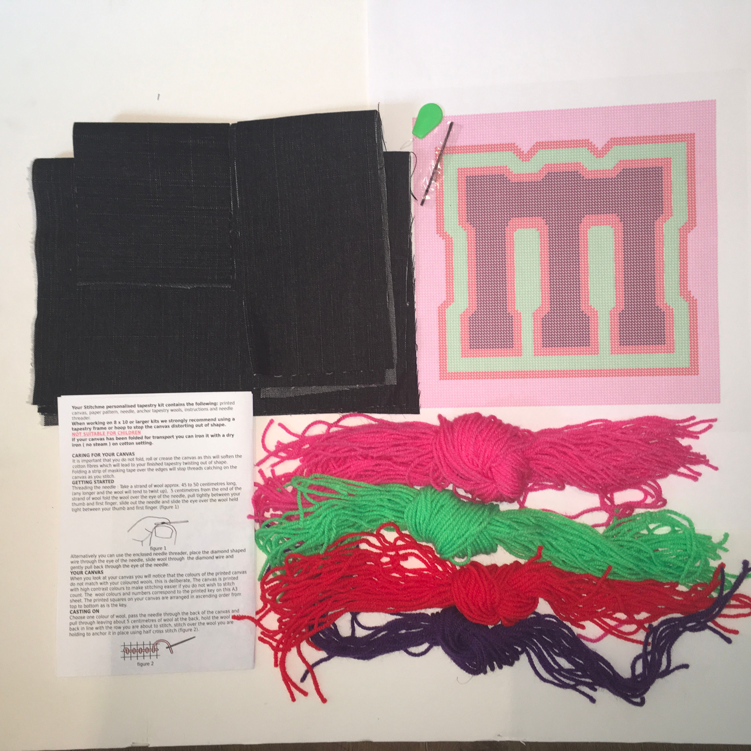 Letter M Cushion Cover