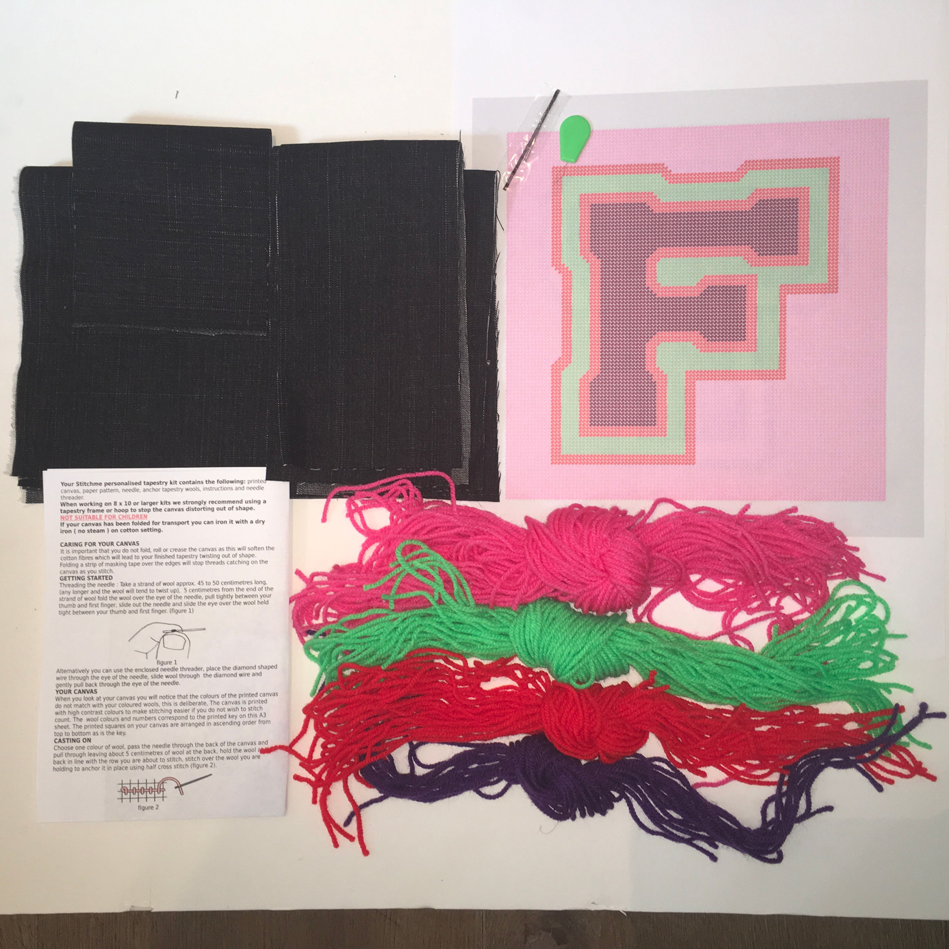 Letter F Cushion Cover