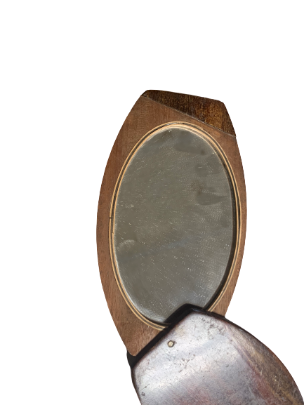 Thumbnail: English Mahogany folding mirror