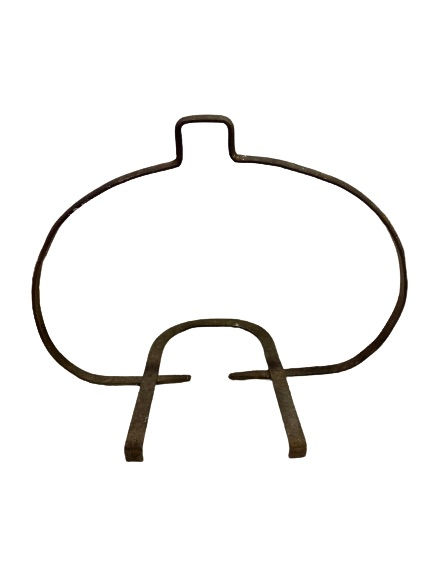 Thumbnail: Iron fireplace hanging pan holder