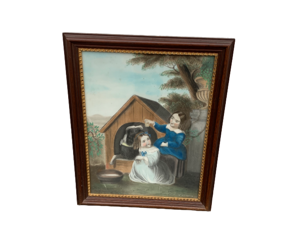 FOLK ART PASTEL STILL LIFE