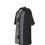 Thumbnail: Purple Crown Flower with Lei's on Black - Teenage Polo Collar Jersey |210GMS