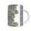 Thumbnail: Purple Crown Flower with Lei's on White  - Mug