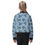 Thumbnail: Blue Black and Green Honu -  Kid's Bomber Jacket