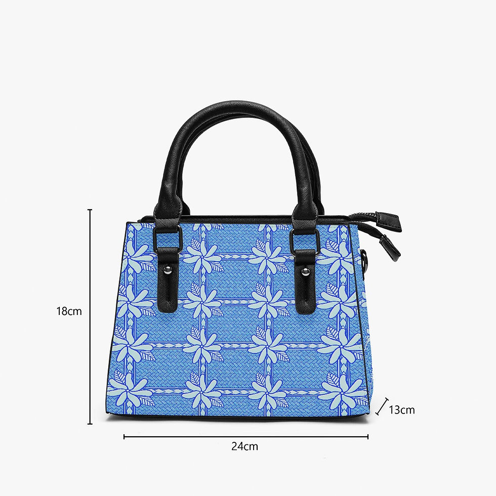 Thumbnail: Tahitian Gardenia Blue - Multifunctional Handbag