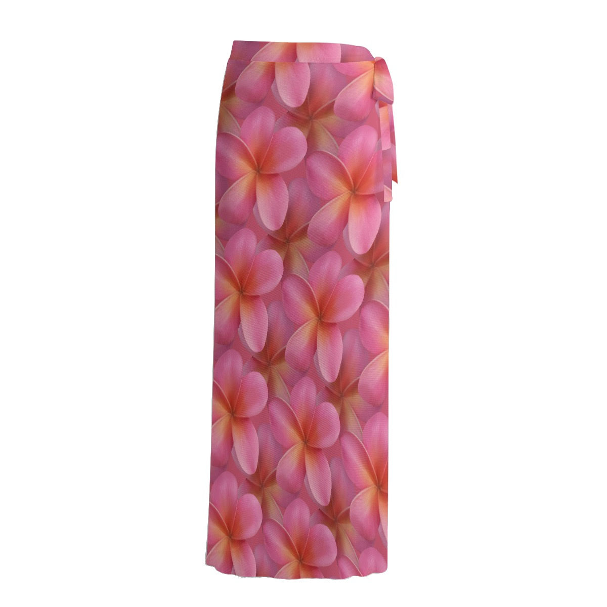 Pink Plumeria - Women's Sheer Skirt