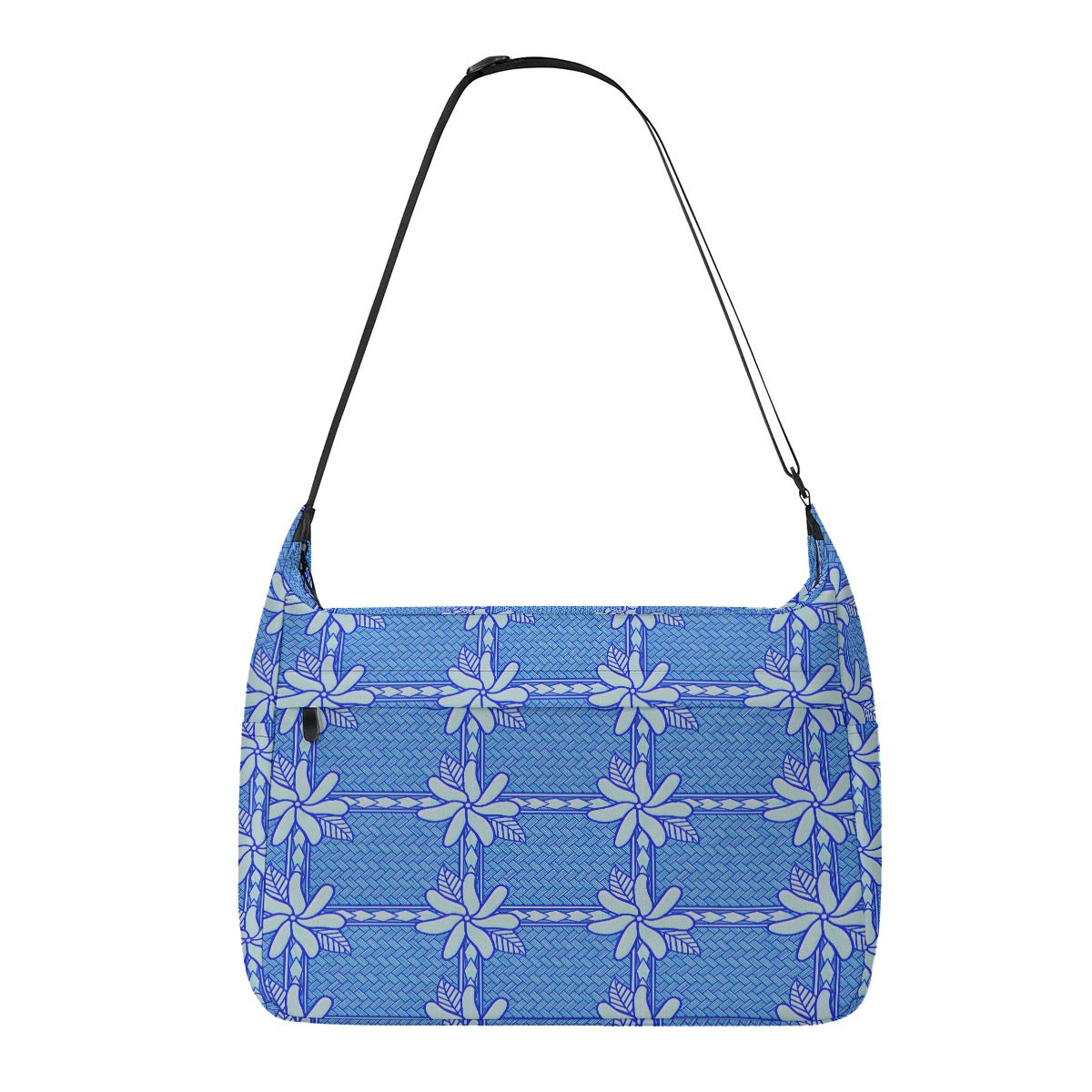 Tahitian Gardenia Blue - Messenger Bag