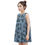 Thumbnail: Blue Black and Green Honu - Kid's Sleeveless Dress