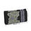 Thumbnail: Purple Crown Flower with Lei's on Black - Foldable Wallet