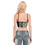 Thumbnail: Purple Crown Flower with Lei's on Black -  Women's Cami Tube Top