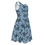 Thumbnail: Blue Black and Green Honu - Kid's Sleeveless Vest Dress