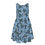 Thumbnail: Blue Black and Green Honu - Kid's Sleeveless Vest Dress