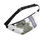 Thumbnail: Purple Crown Flowers with Lei's on White - Large Fanny Bag