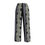 Thumbnail: Purple Crown Flower with Lei's on Black - Wide Leg Pants | Interlock