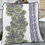 Thumbnail: Purple Crown Flower with Lei's on White - Lightweight & Breathable Quilt