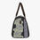 Thumbnail: Purple Crown Flower with Lei's on Black - Duffle Bag