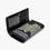 Thumbnail: Purple Crown Flower with Lei's on Black - Foldable Wallet