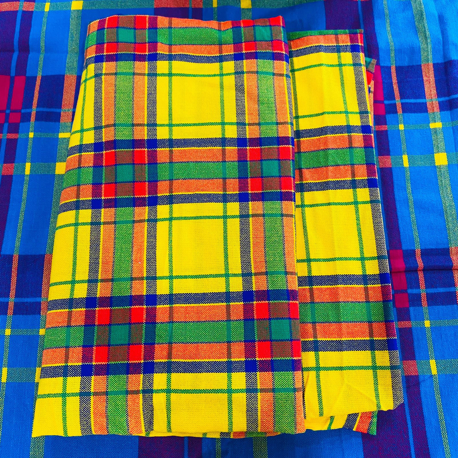 Yellow African Shuka Blanket
