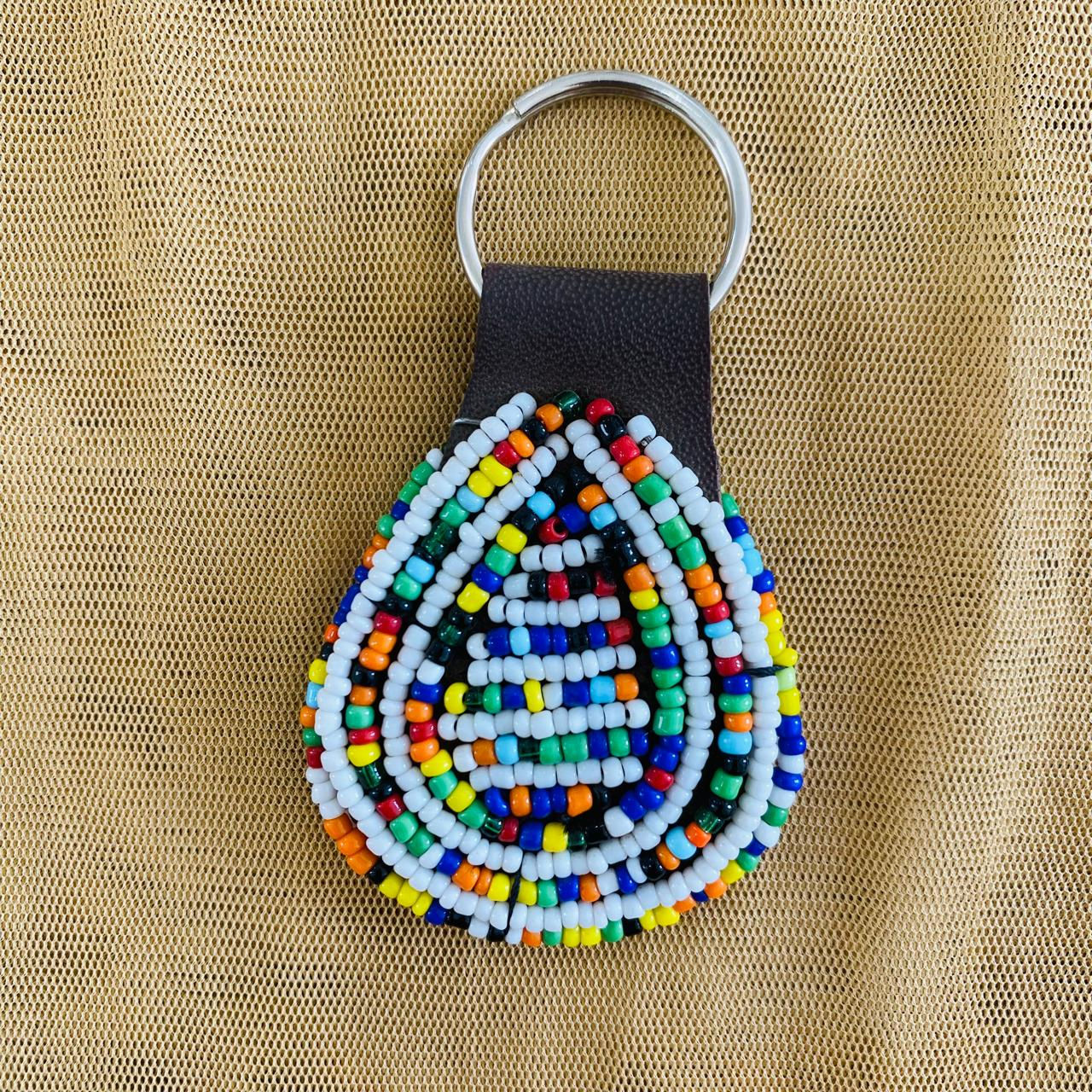 Colourful African Beaded Keyholder