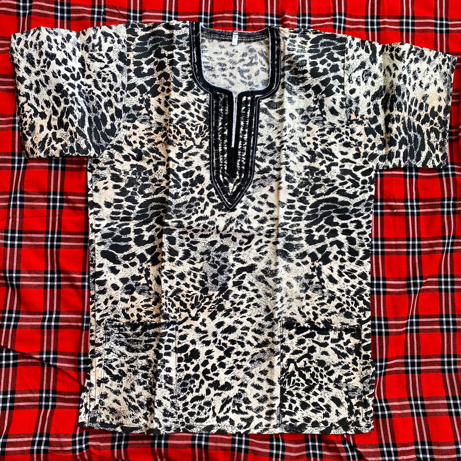 African Cheetah Print Shirt