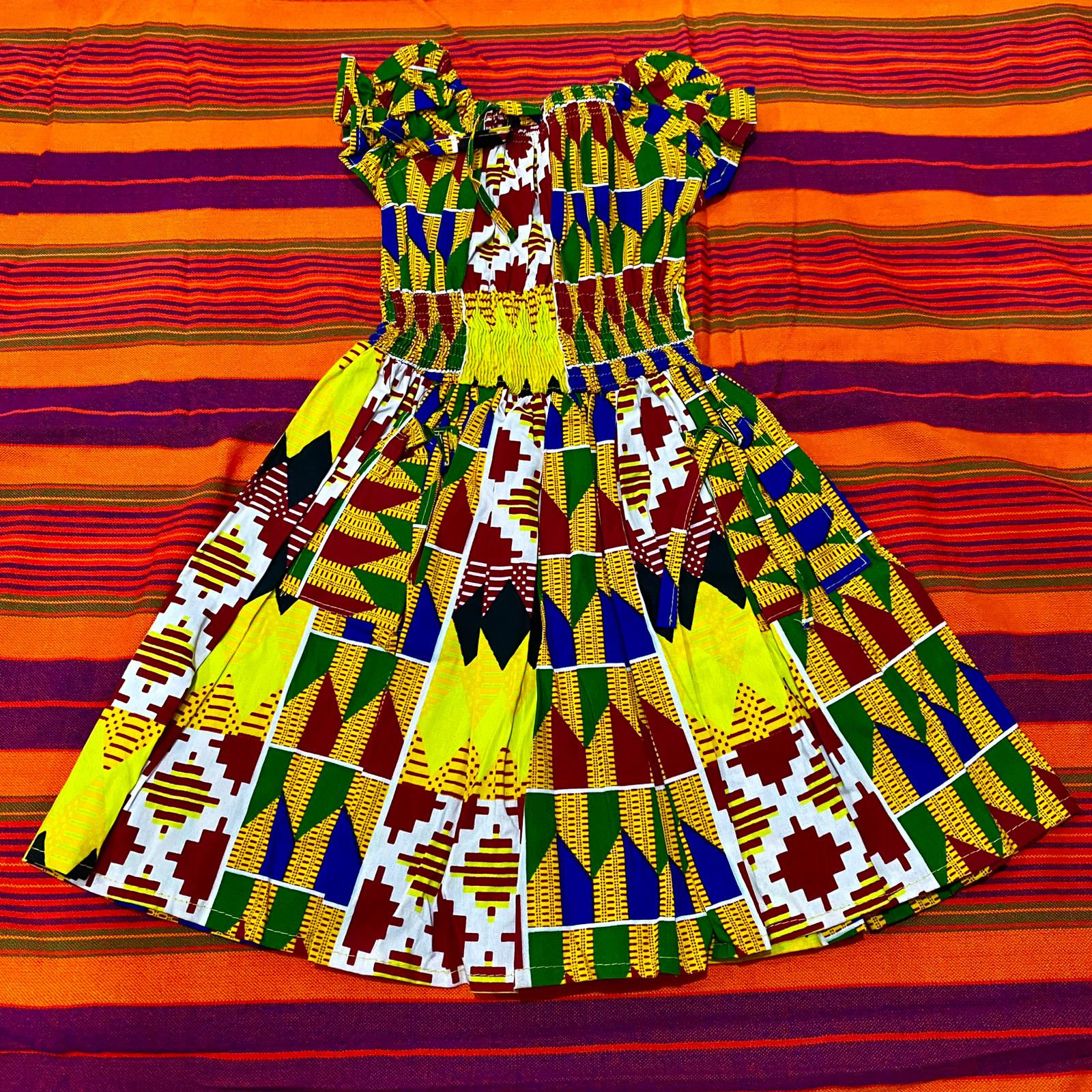 Ankara Cotton Print Dress