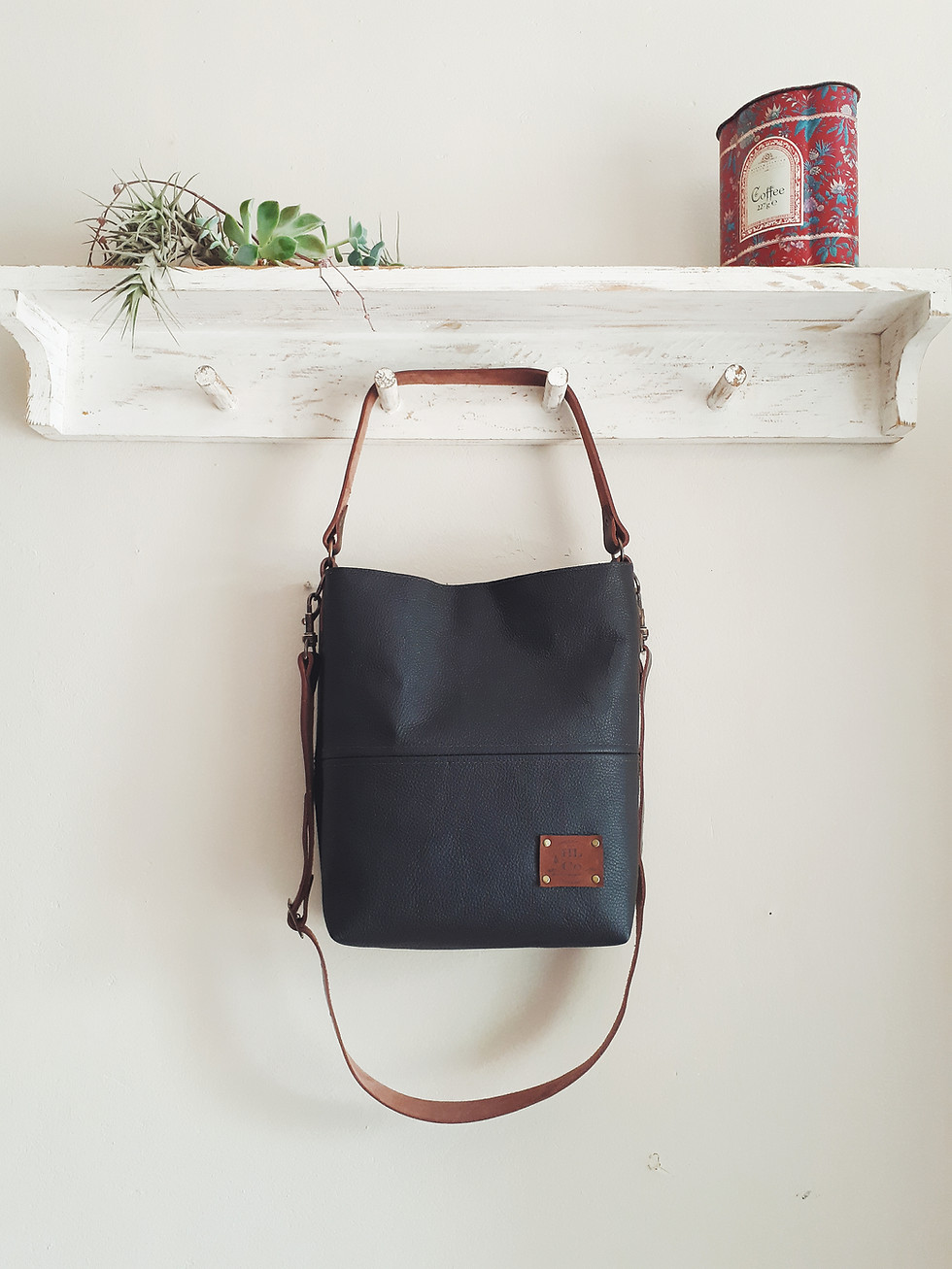 Thumbnail: Leather Bucket Bag