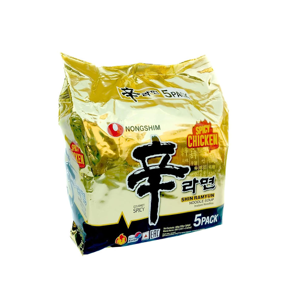 Experience the bold and authentic taste of Korea with Nongshim Korean Style Spicy Shin Ramyun. Enjoy the convenience of a qui