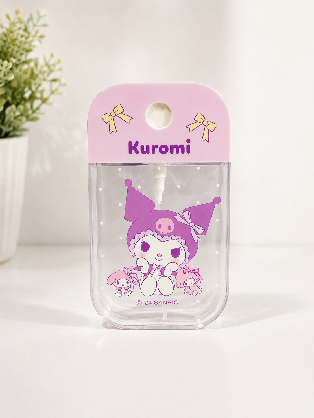 Sanrio Character Spray Bottle - (Kuromi)