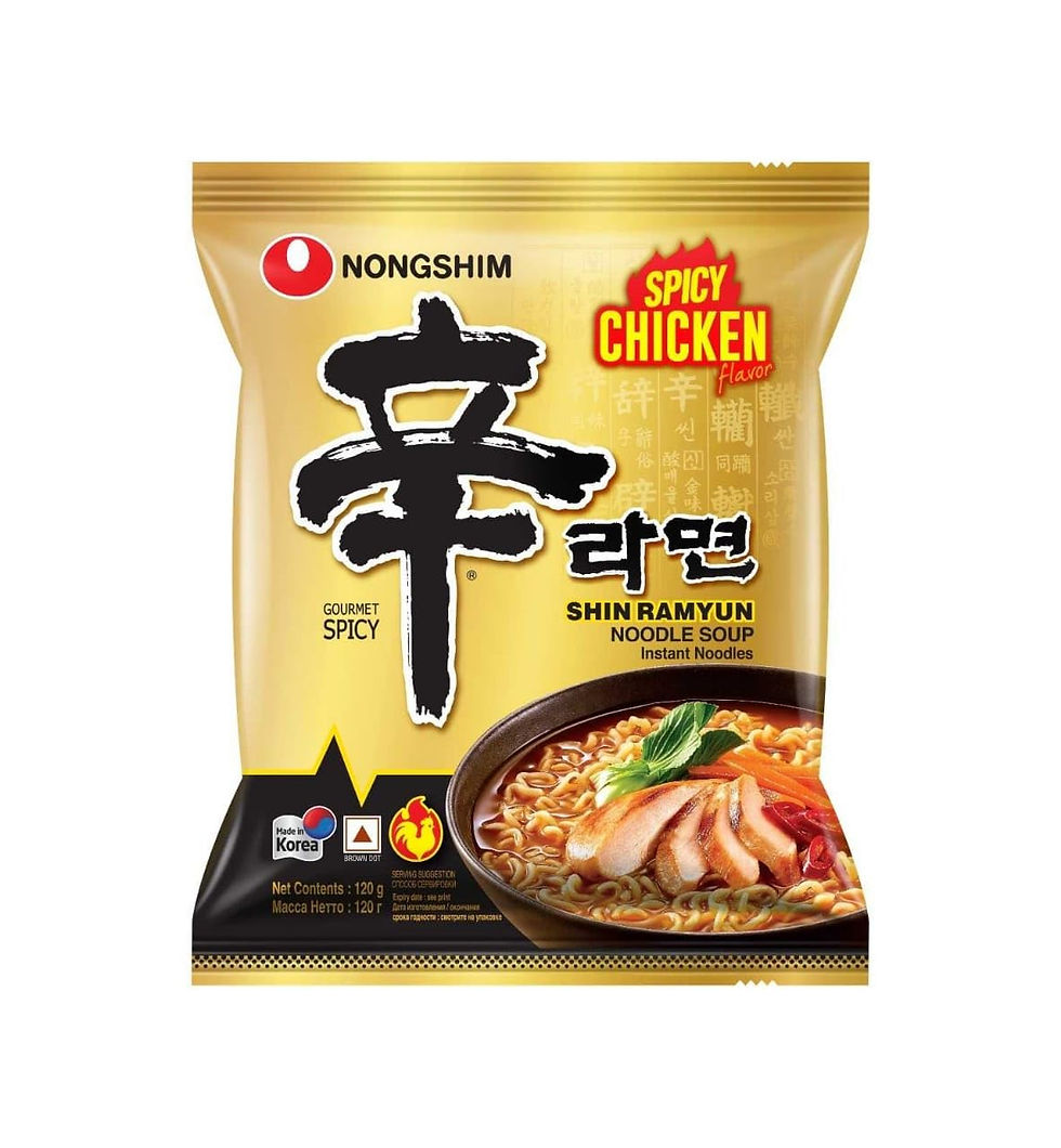 Discover the essence of Korean cuisine with Nongshim Korean Style Spicy Shin Ramyun. Made with high-quality ingredients and a