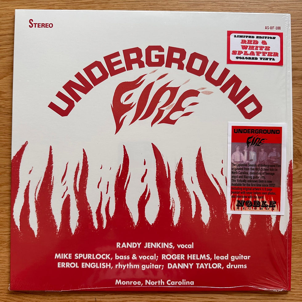Thumbnail: Underground Fire - Red & White Splatter | Limited to 500