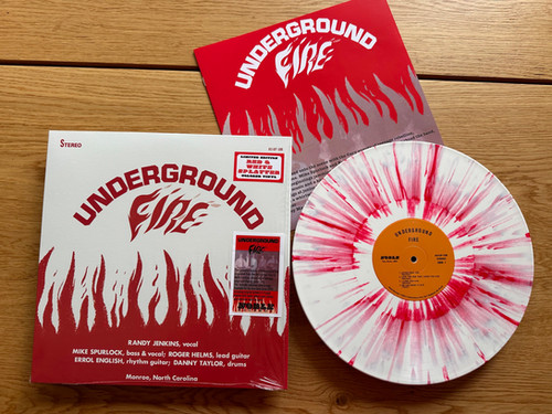 Underground Fire - Red & White Splatter | Limited to 500