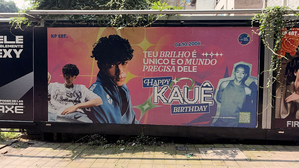 BANNER FISICO BRILHA KAUÊ, SANTOS BRAVOS, 2026, BELGRADO